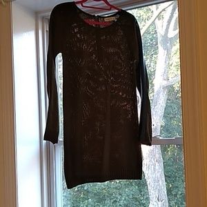 Ambercrombie & Fitch olive sweater dress